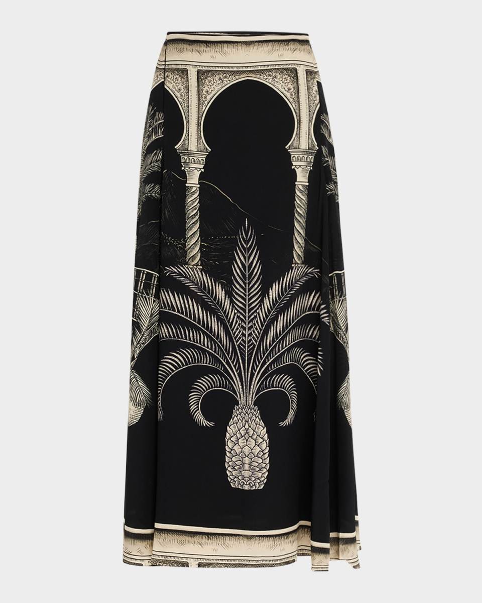 Poems Of The Sea Ankle Skirt